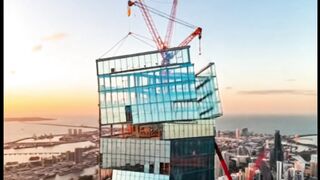 Sky Edge Tower  The Floating Construction