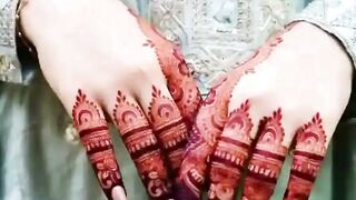 Simple nikah mehndi