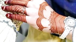 Simple nikah mehndi
