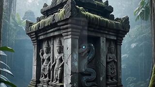The Astronaut Carved in an Ancient Javanese Temple