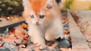So cute kitten
