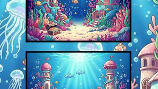 Mystery of the Underwater City   Can You Spot the Differences?