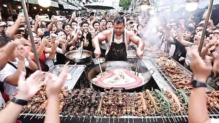 Crispy Fried Snake in Thailand  Street Food Challenge!