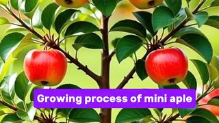 Mini Aple Growing Process