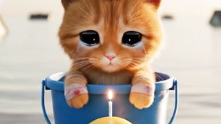 The Saddest Birthday Ever   Lonely Cat in the Rain