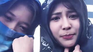 Bu bos kelihatan begitu lucu
