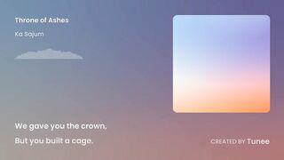 Throne of Ashes official audio song