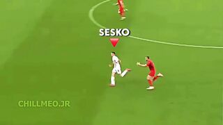 Sesko before coming to Man UTD