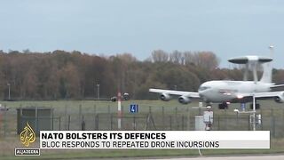 NATO bolsters its defences Bloc responds to Russian drone incursions