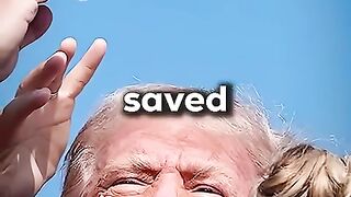 How Trump going off script saved his life!!!