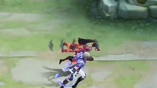 Hanabi and Aamon MOBILE LEGENDS FUNNY