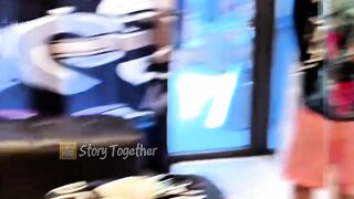 These brothers are so confident! Showing off their muscles in front of the ladies