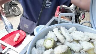 Indonesian street food named siomay