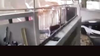 Gas cylinder explosion in Jakarta