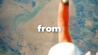 this skydiver forgot his parachute