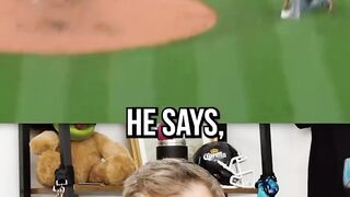 Umpire was caught cursing himself out on the hot mic after a bad call