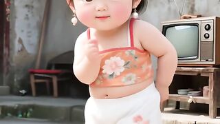 Lovely baby dance