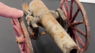 1920s Vintage Tin Toy Artillery - Restorations