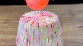 1000 Hot Metal Ball Meets Rubber, Mask, Soap  Foam  You Wont Believe the End!