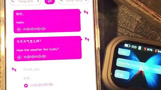 Bluetooth  Earphones AI Translator Earbuds