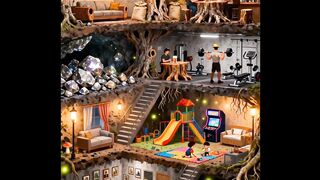 Fun underground city