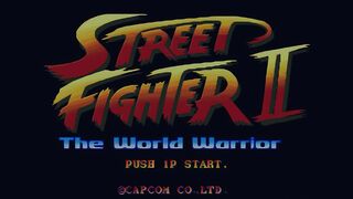 STREET FIGHTER GUILE ARCADE 1991 4K