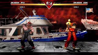 DRAGON RYU VS DRAGON KEN STREET FIGHTER