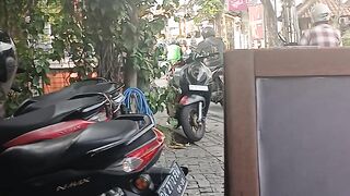 Situation on pantai berawa street