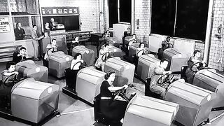 Driving school in 1945