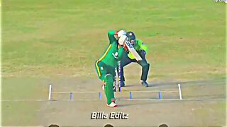 De zorzi out 2nd wicket gone Salma agha takes a wicket