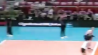 Mars Alba Strikes Volleyball