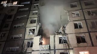 Днепр , наслідок масованої російської атаки