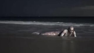Real mermaid caught on camera