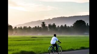 People and bicycles