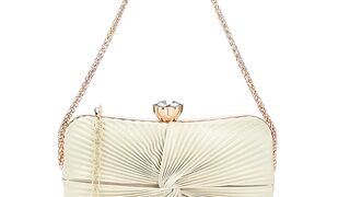 Lavie Womens Ruby Knot Framed Clutch Ladies Purse Handbag bachat dhamaka