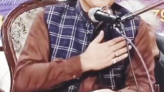 رشماں ادبی فورم کنگن پور کے زیر اہتمام منعقد مشاعرے میں جناب یاسین یاس صاحب