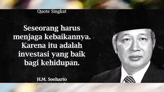 Suharto Motivation Quotes  Wisdom from Indonesias Second President