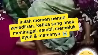 Pelukan terakhir sang anak