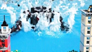 LEGO vs GODZILLA  The Guardian Saves LEGO City
