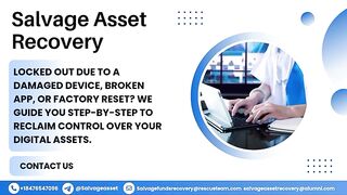 THE MOST TRUSTED CRYPTO RECOVERING  OUT TO SALVAGE ASSET RECOVERY