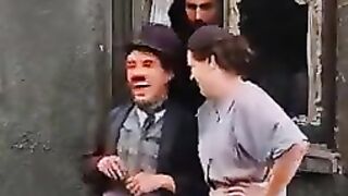 Charlie chaplin colorized video