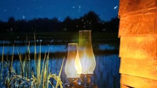 A Little Light in the Village Night