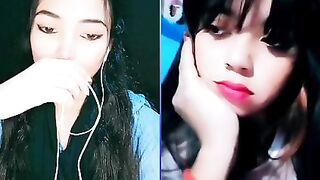 Bangladeshi beautiful Queen monika vs indian items girls Anika bigo live open show pat -2