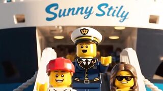 LEGO Cruise Adventure   Mini Cruise Trip with Captain Lily and Friends!