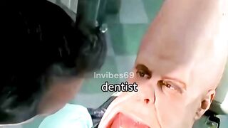 Alien Visits Earth Dentist (5 Rows of Teeth!)