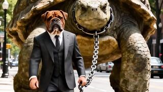 Create a Giant Turtle Monster!  Animal World Gone Crazy