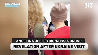 Angelina Jolie Reveals Russian Drone Scare During Ukraine Visit A Low Hum In The Sky.mp4