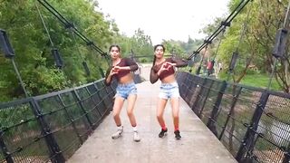 Indian Girl Prakrati Rush Dance