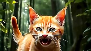 My Kitten is Growling. Look at This  shorts funnycats kittenlove smol catmemes animalshorts