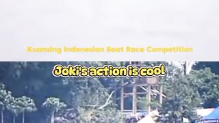 Lomba Pacu Jalur Kuansing, jokinya Is the best